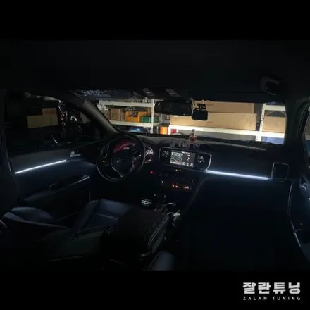평택안성 스포티지QL엠비언트 어두운 실내에 포인트로 완벽하다 평택스포티지QL튜닝 / 경기 안성