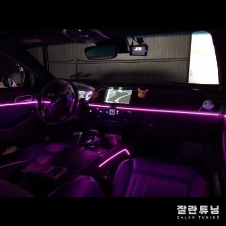 평택 제네시스G80 엠비언트 가성비튜닝 안성G80실내무드등튜닝 / 경기 안성