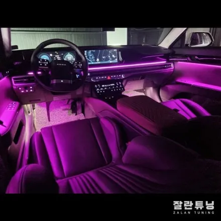 디올뉴그랜저GN7 엠비언트!! 순정과 똑같은 디자인에 더욱 화려하고 특별한 무드등 평택안성 잘란튜닝 / 경기 안성