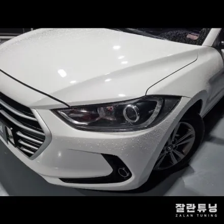 아반떼AD 데이라이트 점등불량 수리 / 경기 안성