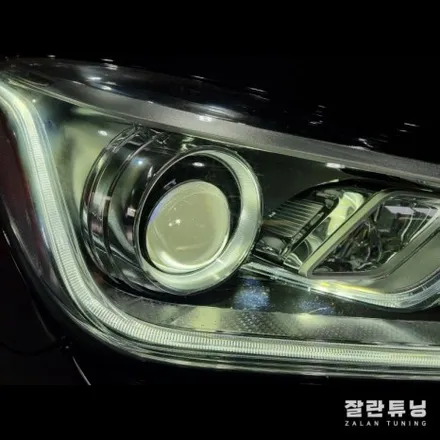 제네시스 EQ900 헤드라이트 렌즈처짐 수리 전조등이 덜렁덜렁, 조사각을 아무리 조절해도 안된다면? / 경기 안성