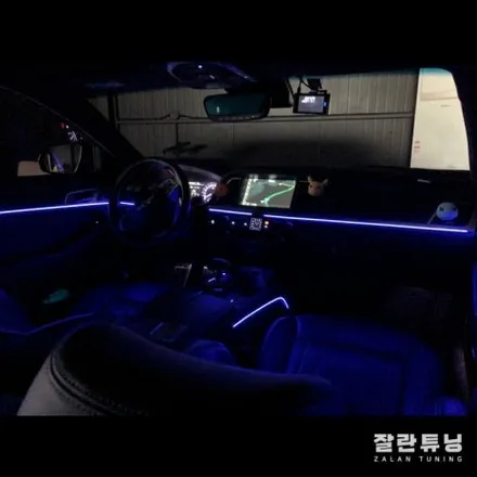 평택 제네시스G80 엠비언트 가성비튜닝 안성G80실내무드등튜닝 / 경기 안성