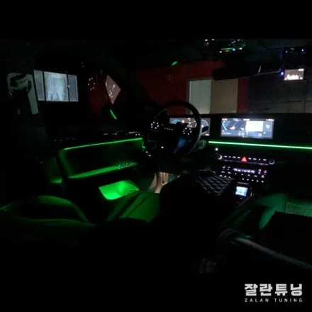 디올뉴그랜저GN7엠비언트 실내무드등 비노출시공으로 완벽하게 평택안성 비노출엠비언트 / 경기 안성