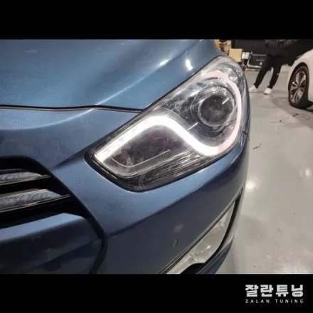 i40 데이라이트 점등불량 수리 평택 안성 헤드라이트수리 주간주행등수리 / 경기 안성