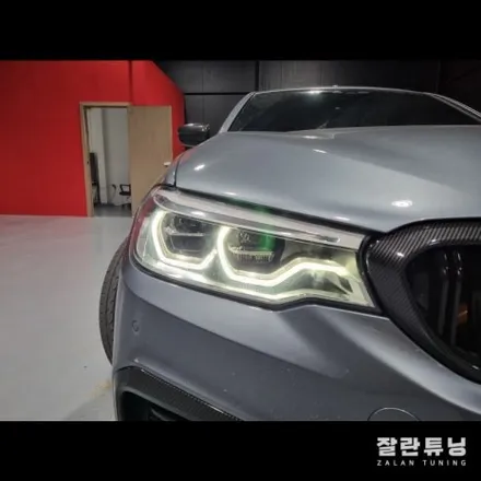 BMW 5시리즈 G30 엔젤아이 황변증상 엔젤아이가 노랗게 변했다면? / 경기 안성