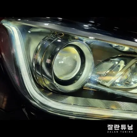 제네시스 EQ900 헤드라이트 렌즈처짐 수리 전조등이 덜렁덜렁, 조사각을 아무리 조절해도 안된다면? / 경기 안성