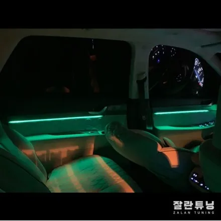 펠리세이드 엠비언트 자동차 실내에 포인트를 주고싶다면?? 무드등이 답이지 평택안성 잘란튜닝 / 경기 안성