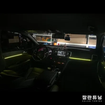 평택안성 스포티지QL엠비언트 어두운 실내에 포인트로 완벽하다 평택스포티지QL튜닝 / 경기 안성