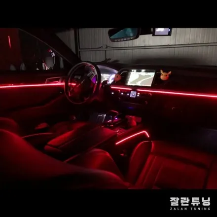 평택 제네시스G80 엠비언트 가성비튜닝 안성G80실내무드등튜닝 / 경기 안성