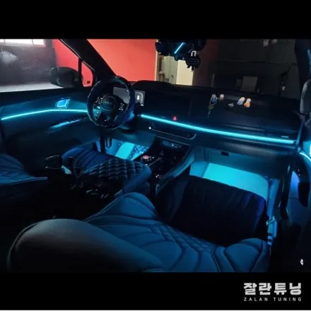 신형카니발 더뉴카니발KA4페리스리프트 엠비언트라이트 평택안성 잘란튜닝 / 경기 안성