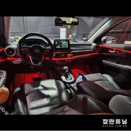 올 뉴 K3 엠비언트 고급세단에서만 느낄수있었던 분위기!! 평택안성잘란튜닝 엠비언트무드등 / 경기 안성