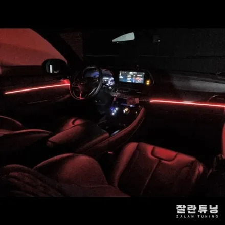 펠리세이드 엠비언트 무드등으로 밋밋하지않은 화려한 차량 꾸미기 평택안성 잘란튜닝 / 경기 안성