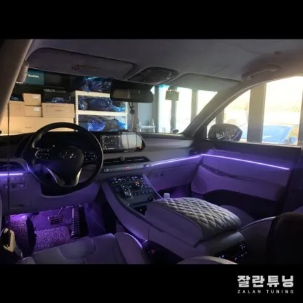 평택안성 펠리세이드 엠비언트튜닝 실내 분위기를 내맘대로 바꾼다 실내무드등 가성비갑튜닝 / 경기 안성