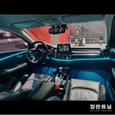 올 뉴 K3 엠비언트 고급세단에서만 느낄수있었던 분위기!! 평택안성잘란튜닝 엠비언트무드등 / 경기 안성