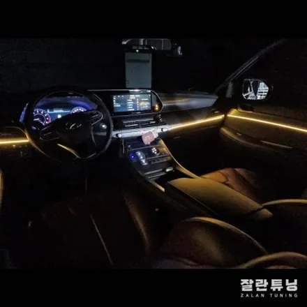 펠리세이드 엠비언트 무드등으로 밋밋하지않은 화려한 차량 꾸미기 평택안성 잘란튜닝 / 경기 안성
