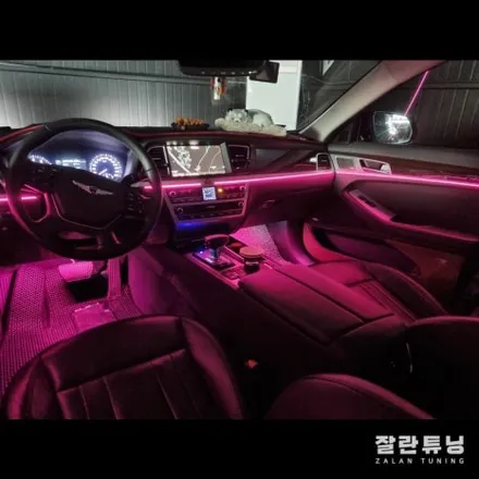 제네시스 DH 실내를 이쁘게 꾸며주는 엠비언트로 가성비까지 / 경기 안성