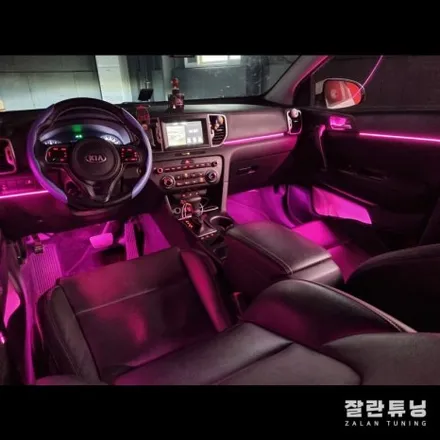 스포티지QL 엠비언트 무드의 완성은 조명!! 엠비언트로 꾸미는 스포티지QL / 경기 안성