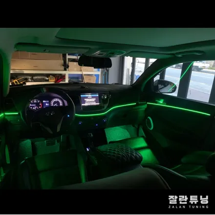 올 뉴 투싼 엠비언트 무드등 실내튜닝으로 온가족이 좋아하는 새로운 분위기!! 평택안성충북 앰비언트 잘란튜닝 / 경기 안성