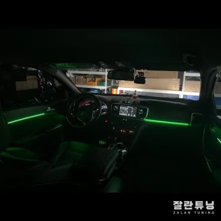 평택안성 스포티지QL엠비언트 어두운 실내에 포인트로 완벽하다 평택스포티지QL튜닝 / 경기 안성