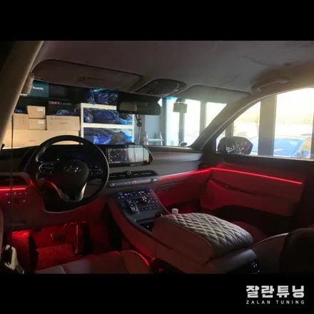 평택안성 펠리세이드 엠비언트튜닝 실내 분위기를 내맘대로 바꾼다 실내무드등 가성비갑튜닝 / 경기 안성