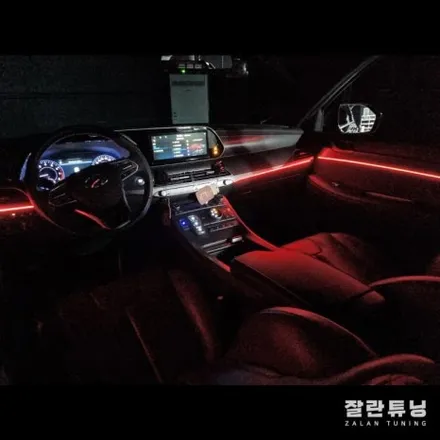 펠리세이드 엠비언트 무드등으로 밋밋하지않은 화려한 차량 꾸미기 평택안성 잘란튜닝 / 경기 안성