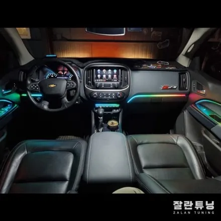 쉐보레 콜로라도 엠비언트 투박한 픽업트럭도 무드등이 있다면? / 경기 안성