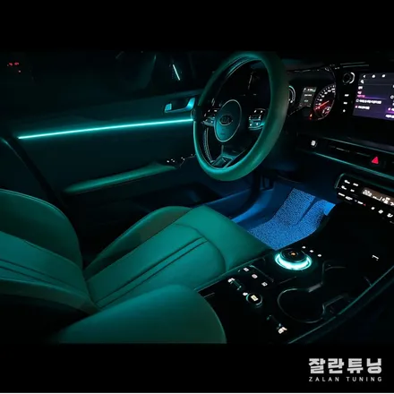 K5 DL3 엠비언트 실내 분위기 변신!! 순정엔 없는 조그다이얼까지?? 잘란튜닝  K5 DL3무드등 평택안성이천오산충북청주충주제천음성 / 경기 안성