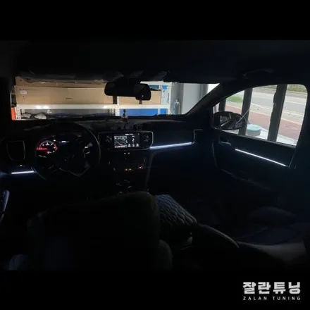 평택안성 스포티지QL엠비언트 어두운 실내에 포인트로 완벽하다 평택스포티지QL튜닝 / 경기 안성