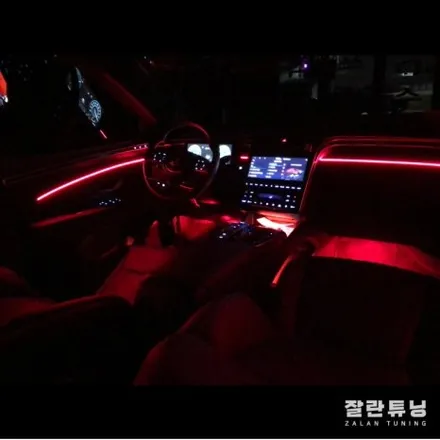 평택안성 투싼NX4 엠비언트 라이트 갓성비튜닝 실내무드등 / 경기 안성