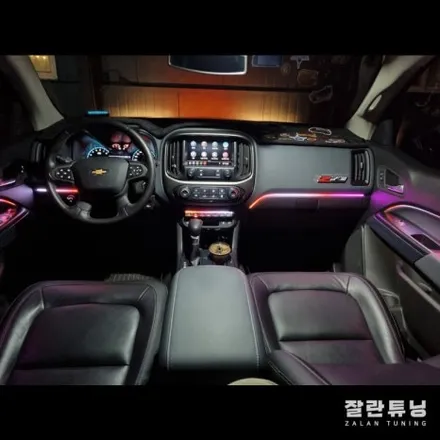 쉐보레 콜로라도 엠비언트 투박한 픽업트럭도 무드등이 있다면? / 경기 안성