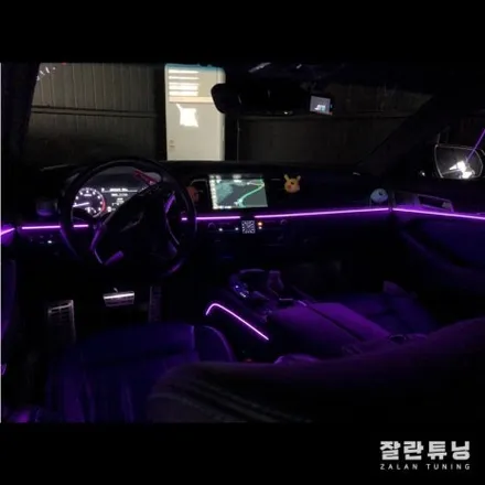 평택 제네시스G80 엠비언트 가성비튜닝 안성G80실내무드등튜닝 / 경기 안성