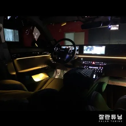 디올뉴그랜저GN7엠비언트 실내무드등 비노출시공으로 완벽하게 평택안성 비노출엠비언트 / 경기 안성