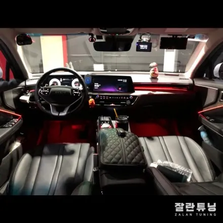 K8 GL3엠비언트 순정보다 훨씬 이쁘네 가성비튜닝은 역시 실내무드등!! 평택안성 잘란튜닝 / 경기 안성