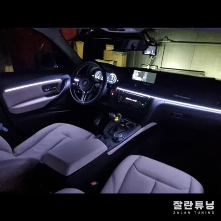 BMW 3시리즈 F30 엠비언트 어두운 내차의 실내를 밝히는 감성적인 무드등 / 경기 안성