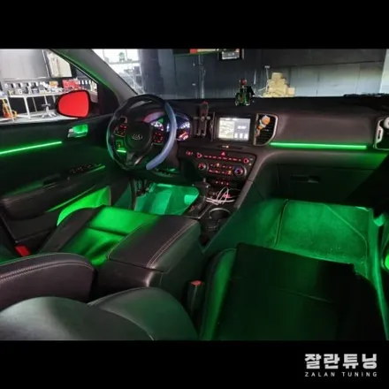 스포티지QL 엠비언트 무드의 완성은 조명!! 엠비언트로 꾸미는 스포티지QL / 경기 안성