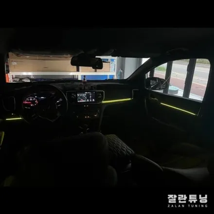 평택안성 스포티지QL엠비언트 어두운 실내에 포인트로 완벽하다 평택스포티지QL튜닝 / 경기 안성