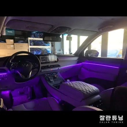 평택안성 펠리세이드 엠비언트튜닝 실내 분위기를 내맘대로 바꾼다 실내무드등 가성비갑튜닝 / 경기 안성
