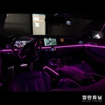 평택 제네시스G80 엠비언트 가성비튜닝 안성G80실내무드등튜닝 / 경기 안성