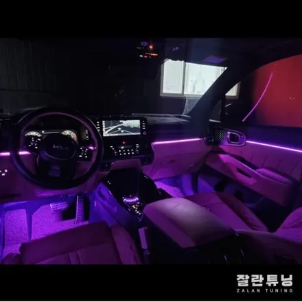 4세대쏘렌토MQ4 엠비언트로 실내포인트 확실하게 평택안성엠비언트 실내무드등 / 경기 안성
