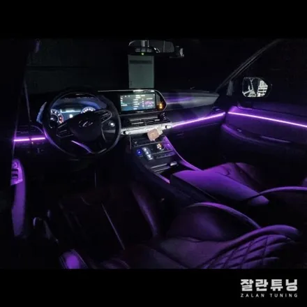펠리세이드 엠비언트 무드등으로 밋밋하지않은 화려한 차량 꾸미기 평택안성 잘란튜닝 / 경기 안성