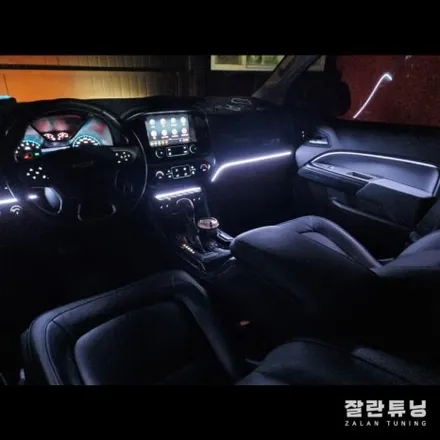 쉐보레 콜로라도 엠비언트 투박한 픽업트럭도 무드등이 있다면? / 경기 안성