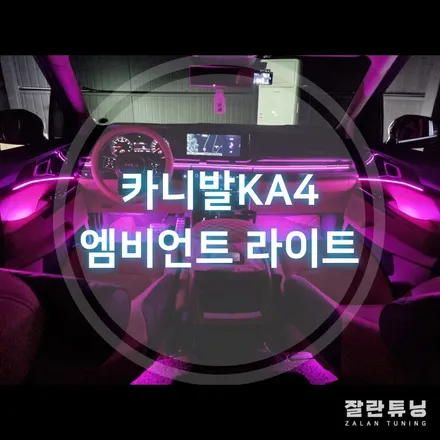 평택안성 카니발KA4엠비언트 차량실내 최고의 감성 가성비튜닝 엠비언트무드등 / 경기 안성