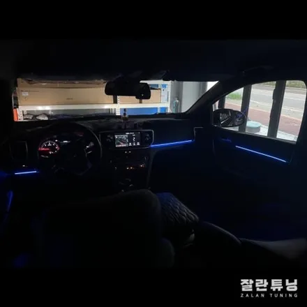 평택안성 스포티지QL엠비언트 어두운 실내에 포인트로 완벽하다 평택스포티지QL튜닝 / 경기 안성