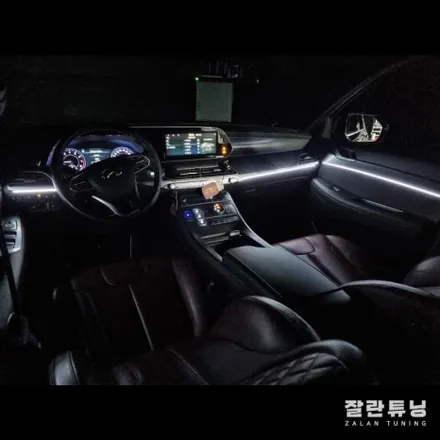 펠리세이드 엠비언트 무드등으로 밋밋하지않은 화려한 차량 꾸미기 평택안성 잘란튜닝 / 경기 안성