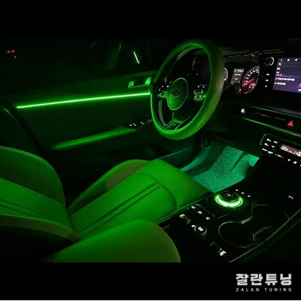 K5 DL3 엠비언트 실내 분위기 변신!! 순정엔 없는 조그다이얼까지?? 잘란튜닝  K5 DL3무드등 평택안성이천오산충북청주충주제천음성 / 경기 안성