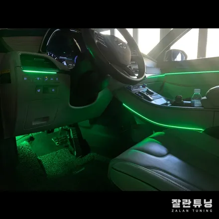 평택안성 펠리세이드 엠비언트튜닝 실내 분위기를 내맘대로 바꾼다 실내무드등 가성비갑튜닝 / 경기 안성