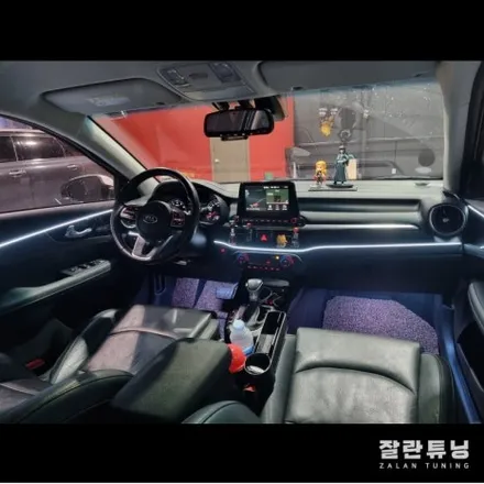 올 뉴 K3 엠비언트 고급세단에서만 느낄수있었던 분위기!! 평택안성잘란튜닝 엠비언트무드등 / 경기 안성