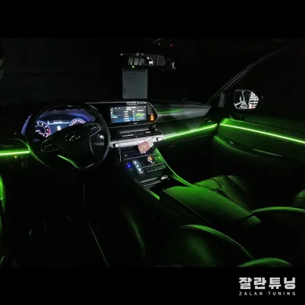 펠리세이드 엠비언트 무드등으로 밋밋하지않은 화려한 차량 꾸미기 평택안성 잘란튜닝 / 경기 안성