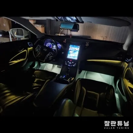 그랜저HG 어두운 실내에 엠비언트로 인테리어 효과 팍팍!! / 경기 안성