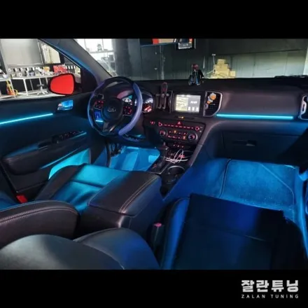 스포티지QL 엠비언트 무드의 완성은 조명!! 엠비언트로 꾸미는 스포티지QL / 경기 안성